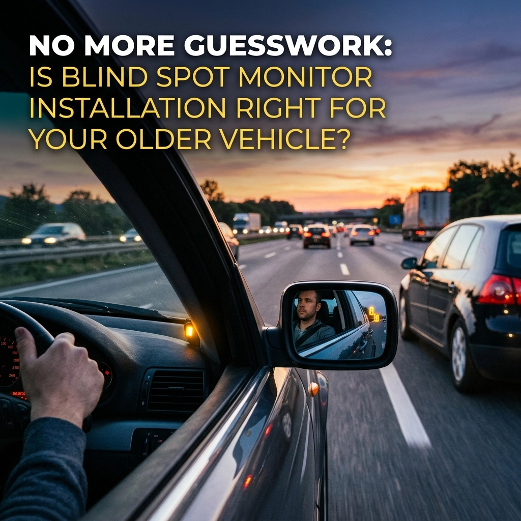 No More Guesswork: Is Blind Spot Monitor Installation Right for Your Older Vehicle?
